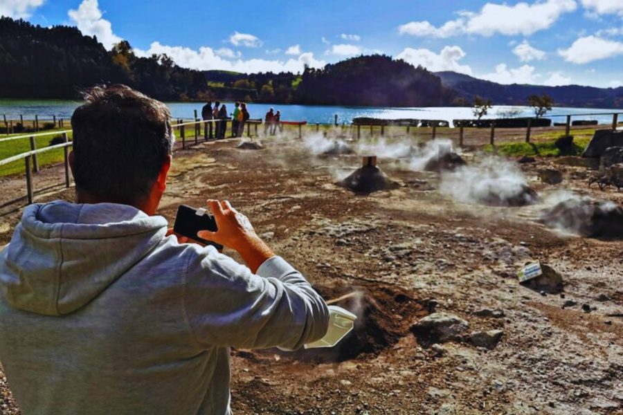 Cruise Travellers: Sete Cidades & Furnas volcano