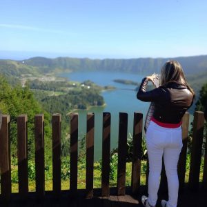 Sete cidades vista do rei